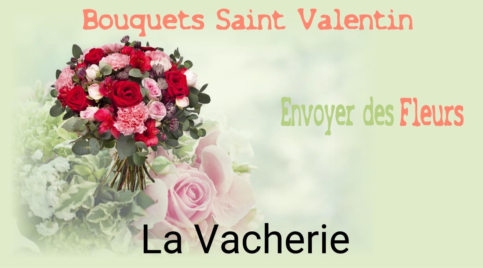 Roses de Saint-Valentin livrées à La Vacherie